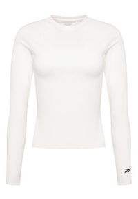 Reebok Koszulka techniczna Reebok X Ewa Chodakowska RK25316CCW Écru Slim Fit. Materiał: syntetyk #6