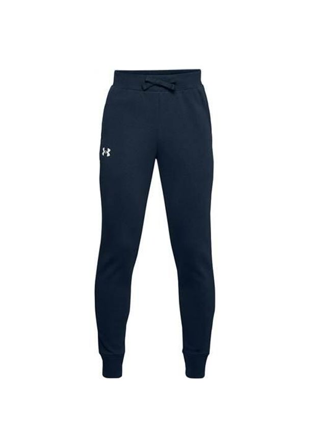 Spodnie sportowe męskie Under Armour Rival Cotton Pants. Kolor: wielokolorowy. Materiał: dresówka. Sport: turystyka piesza