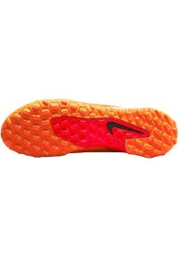 Buty piłkarskie Nike Phantom GT2 Academy Df Tf M DC0802 808 pomarańczowe pomarańcze i czerwienie. Zapięcie: sznurówki. Kolor: pomarańczowy. Materiał: syntetyk. Szerokość cholewki: normalna. Sport: piłka nożna #8