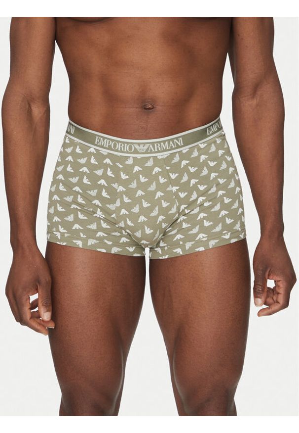 Emporio Armani Underwear Komplet 3 par bokserek EM000370 AF10779 MC065 Kolorowy. Materiał: bawełna. Wzór: kolorowy