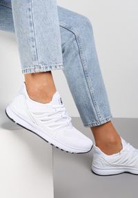 Renee - Białe Buty Sportowe Have A Secret. Zapięcie: sznurówki. Kolor: biały. Materiał: materiał. Szerokość cholewki: normalna