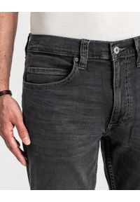 Mustang - Męskie Spodnie Jeansowe MUSTANG Tramper Straight Denim Black 1016083 4000 803 #5