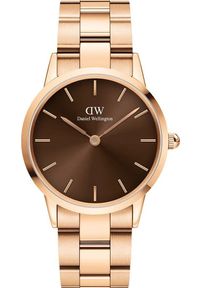 Zegarek Daniel Wellington Zegarek damski Daniel Wellington DW00100461 różowe złoto. Kolor: złoty, wielokolorowy, różowy #1
