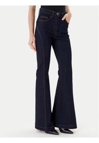 Rinascimento Jeansy CFC0126161003 Granatowy Flare Fit. Kolor: niebieski #1