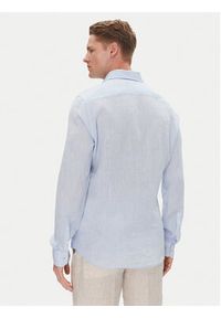 JOOP! Koszula 17 JSH-146Pai-W 30046075 Niebieski Slim Fit. Kolor: niebieski. Materiał: len #4