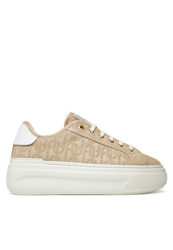 Furla Sneakersy Nuage YJ15NUA BX4060 PT 3940S Écru. Materiał: skóra