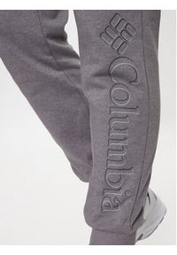 columbia - Columbia Spodnie dresowe M CSC Logo™ Fleece Jogger II Szary Regular Fit. Kolor: szary. Materiał: bawełna