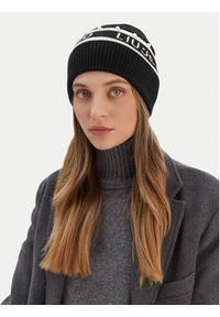 Liu Jo Czapka TF5239 MA92F Czarny. Kolor: czarny. Materiał: wiskoza #3