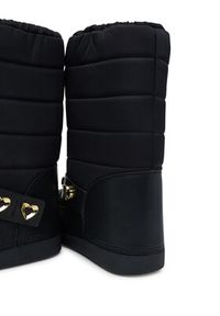 Love Moschino - LOVE MOSCHINO Śniegowce JA24192G1NISD00B Czarny. Kolor: czarny. Materiał: materiał #3