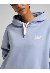 Lee - LEE ESSENTIAL HOODIE DAMSKA BLUZA LOGO PARRY BLUE L53PLJ66 #4