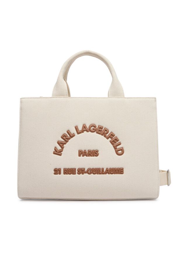 Karl Lagerfeld - KARL LAGERFELD Torebka B2W50010 Beżowy jasny. Kolor: beżowy