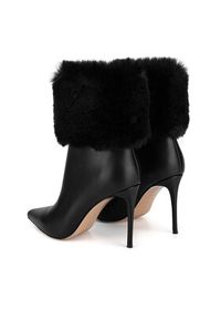 Eva Minge Botki HALAH-SL9596-202 Czarny. Kolor: czarny. Materiał: skóra #5