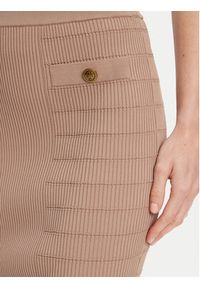 Guess Spódnica W5YD66 Z0130 Brązowy Slim Fit. Kolor: brązowy. Materiał: wiskoza #3