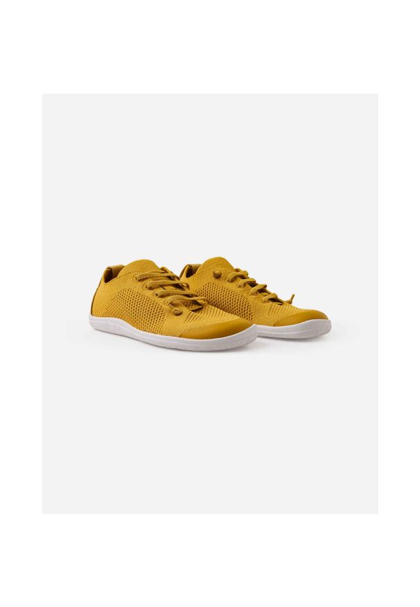 Buty sportowe dziecięce Reima Barefoot Astelu. Kolor: żółty, wielokolorowy, pomarańczowy. Sport: turystyka piesza