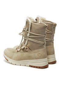 Kimberfeel Śniegowce Wanda Beżowy. Kolor: beżowy. Materiał: skóra #5
