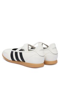 Adidas - adidas Baleriny Barreda Mary Jane Shoes Junior JP6736 Biały. Kolor: biały. Materiał: skóra #2