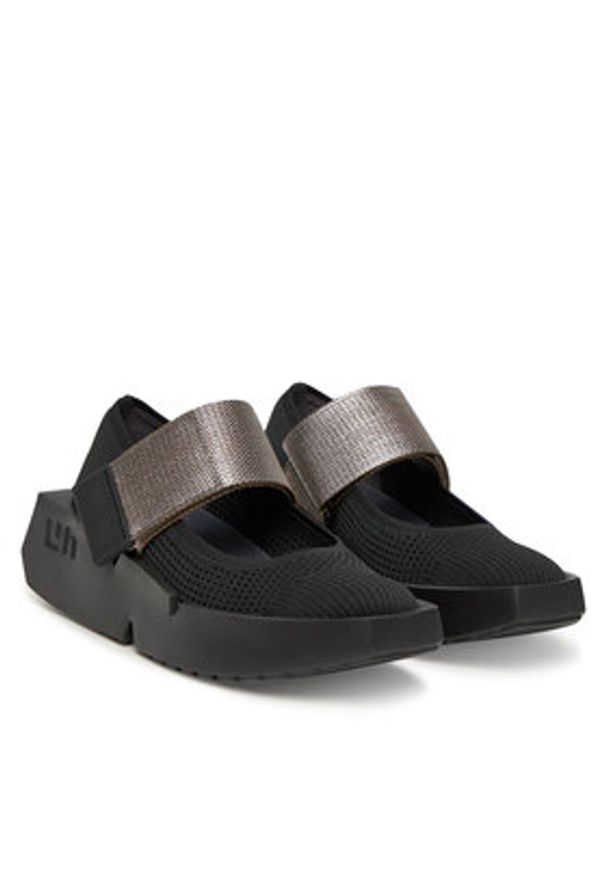 United Nude Półbuty Mega MJ 10724560117 Czarny. Kolor: czarny. Materiał: materiał