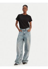 Patrizia Pepe T-Shirt 8M1543/J111-K103 Czarny Regular Fit. Kolor: czarny. Materiał: bawełna #3