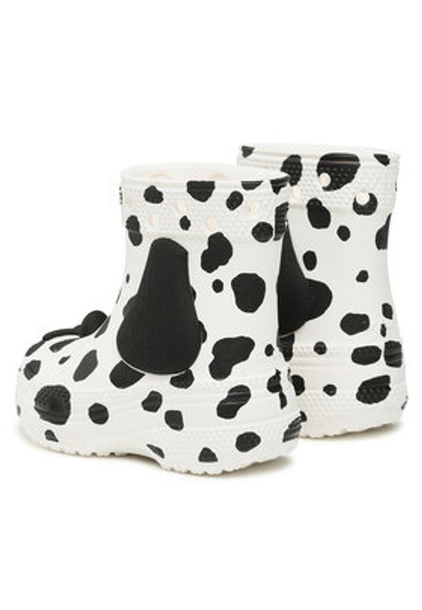 Crocs Kalosze Crocs Classic I Am Dalmatian Boot T 209079 Biały. Kolor: biały