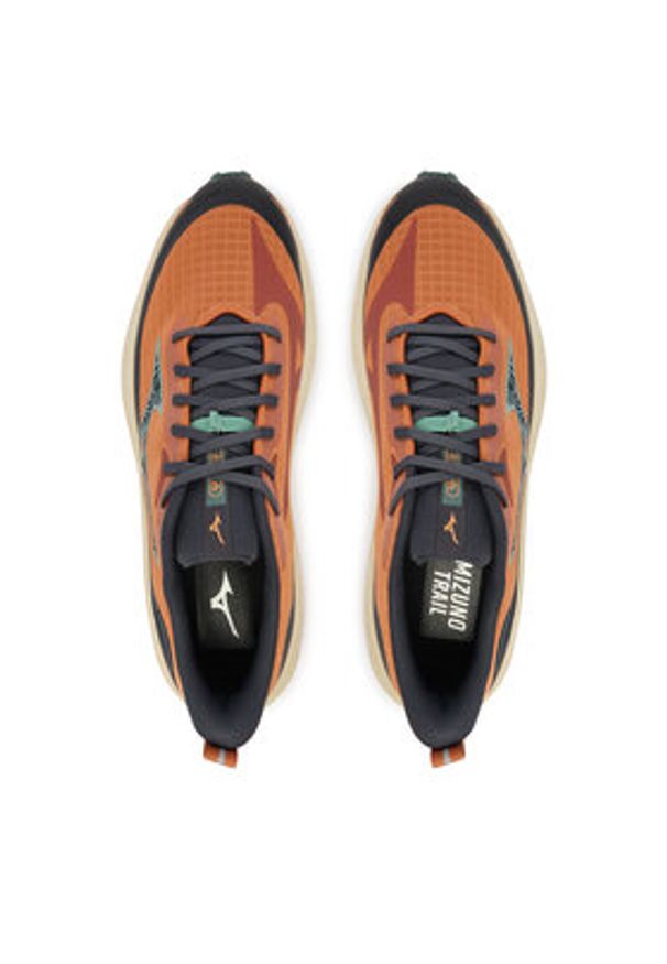 Mizuno Buty do biegania Neo Lumina J1GJ2673 03 Pomarańczowy. Kolor: pomarańczowy. Materiał: materiał