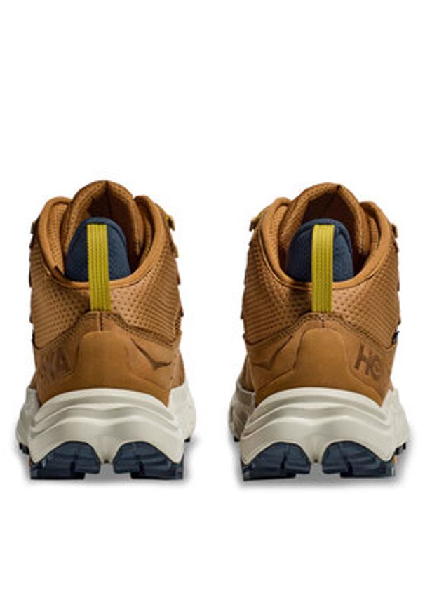 HOKA - Hoka Trekkingi Anacapa 2 Mid GTX GORE-TEX 1141633 Brązowy. Kolor: brązowy. Materiał: materiał. Technologia: Gore-Tex. Sport: turystyka piesza