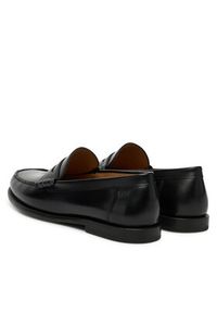 BOSS Mokasyny Tevan 50557750 Czarny. Kolor: czarny. Materiał: skóra #4