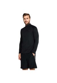 Bluza fitness męska Under Armour Tech 2.0 1/2 Zip. Kolor: wielokolorowy, czarny. Długość rękawa: długi rękaw. Sport: fitness