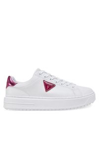 Sneakersy Guess. Kolor: biały