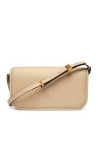 Pinko - PINKO Torebka Love Box Baguette Al 25-26 PLTT 105083 A26L Beżowy. Kolor: beżowy. Materiał: skórzane #3