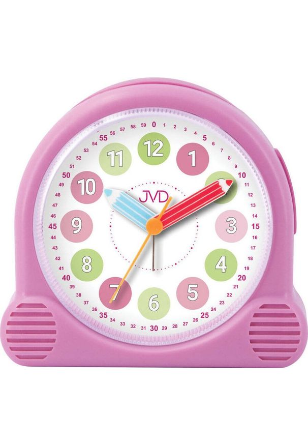 Smartwatch JVD Budzik dziecięcy SRP160.1 cichy mechanizm. Rodzaj zegarka: smartwatch