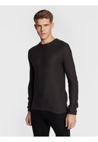 !SOLID - Solid Sweter Jarah 21104152 Czarny Regular Fit. Kolor: czarny. Materiał: bawełna