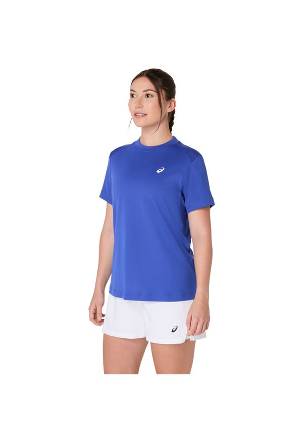 Koszulka damska Asics. Kolor: niebieski. Sport: tenis