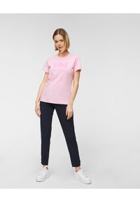 Helly Hansen - T-shirt HELLY HANSEN HH LOGO T-SHIRT. Kolor: różowy. Materiał: bawełna. Styl: klasyczny #2