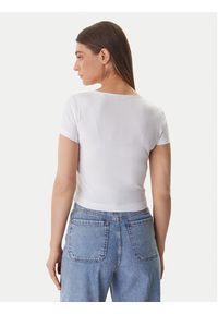 Guess T-Shirt W6GP11 K2933 Biały Regular Fit. Kolor: biały. Materiał: bawełna #3