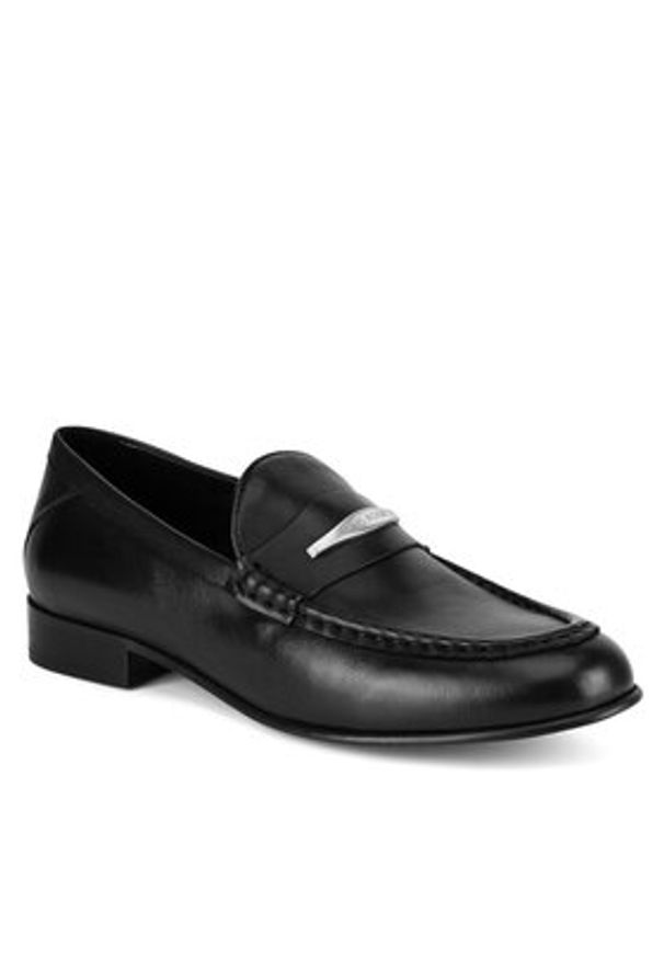 Gino Rossi Mokasyny ELYSE-130 Czarny. Kolor: czarny. Materiał: skóra