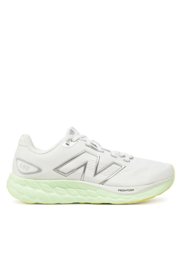 New Balance Buty do biegania 680 W680RM8 Biały. Kolor: biały. Materiał: materiał