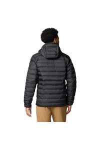 columbia - Kurtka puchowa męska Columbia Lake 22 II Down Hooded Jacket z kapturem. Typ kołnierza: kaptur. Kolor: czarny. Materiał: puch