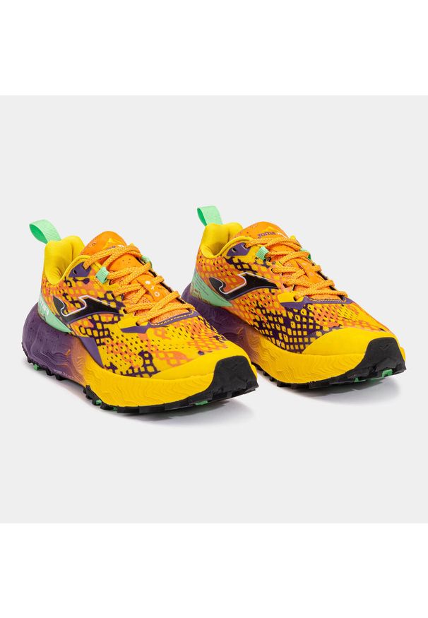 Buty do biegania Joma Sima dla kobiet - Pomarańczowo-fioletowe, rozmiar 41. Kolor: fioletowy, pomarańczowy, wielokolorowy. Sport: bieganie