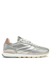 HOFF Sneakersy Tiryns 12517005 Srebrny. Kolor: srebrny. Materiał: zamsz, skóra