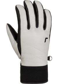 Rękawice narciarskie Reusch Juliette. Kolor: biały, wielokolorowy, czarny. Materiał: skóra. Technologia: Primaloft. Sport: narciarstwo
