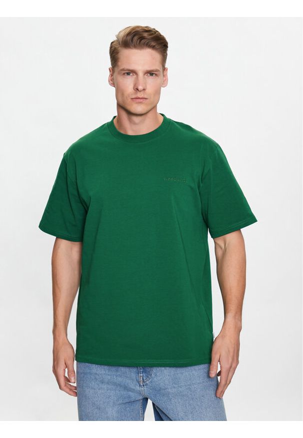 Woodbird T-Shirt Baine Base 2216-430 Zielony Regular Fit. Kolor: zielony. Materiał: bawełna