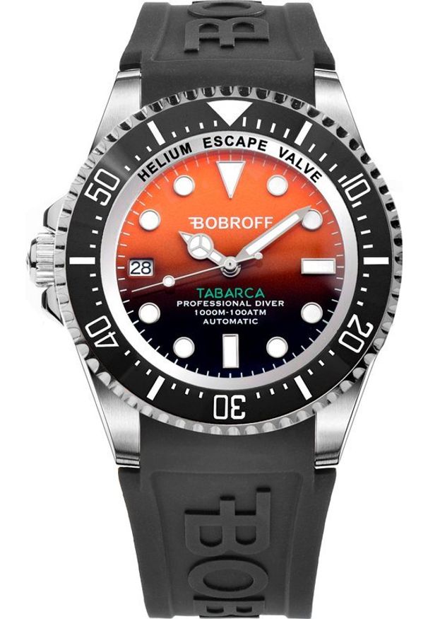 Zegarek Bobroff Męski Zegarek BOBROFF model BF0004i-BFSTN (44MM) NoSize