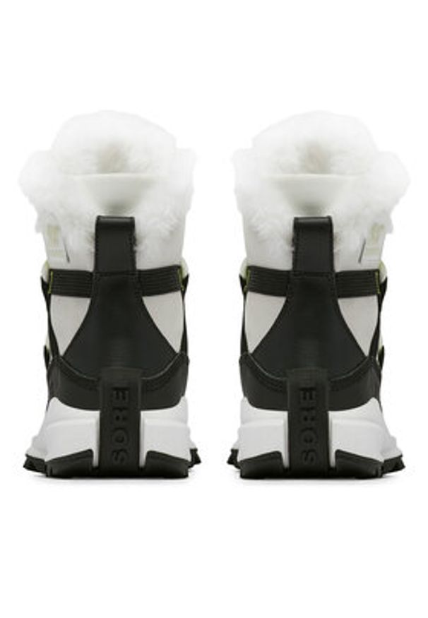 sorel - Sorel Botki Ona™ Rmx Glacy Plus Wp 2083061125 Biały. Kolor: biały. Materiał: skóra