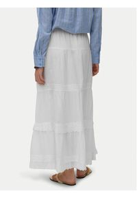 Vero Moda Spódnica maxi Sandy 10345282 Biały Regular Fit. Kolor: biały. Materiał: bawełna #3