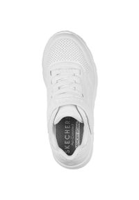skechers - Adidasy Skechers Uno Lite, Dzieci. Kolor: biały. Materiał: materiał, skóra ekologiczna