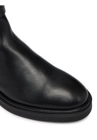 Calvin Klein Kozaki Knee Boot W/ Metal Logo HW0HW02665 Czarny. Kolor: czarny. Materiał: skóra #6