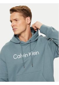 Calvin Klein Bluza Hero Logo Comfort Hoodie K10K111345 Niebieski Regular Fit. Kolor: niebieski. Materiał: bawełna