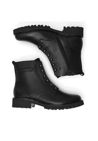 Remonte Botki D8670-01 Czarny. Kolor: czarny. Materiał: skóra #3