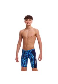 Spodenki FUNKY TRUNKS Snork City - jammery chłopięce. Kolor: niebieski