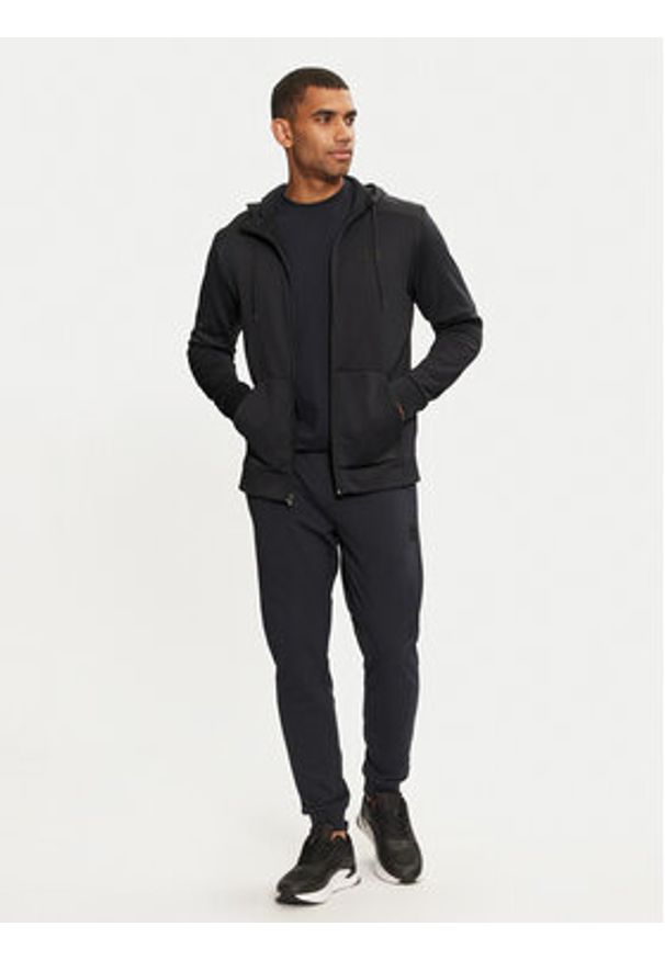 Under Armour Bluza 1373357 Czarny Regular Fit. Kolor: czarny. Materiał: syntetyk